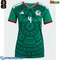 Fotballdrakt Dame Mexico Edson Alvarez #4 Hjemmedrakt VM 2026 Kortermet